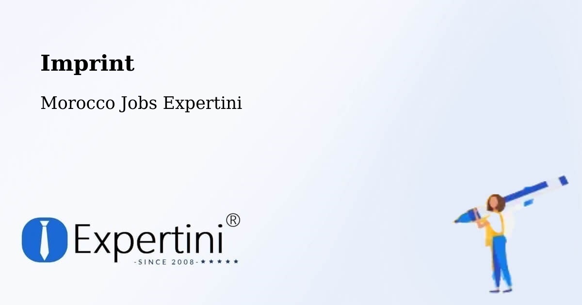 Imprint – Oulad Frej - Morocco Jobs Expertini