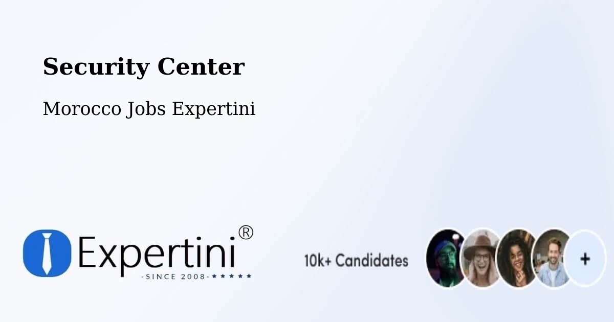 Security & Compliance – Oulad Frej - Morocco Jobs Expertini